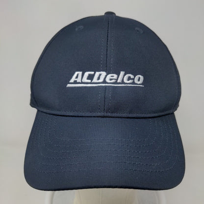 AC Delco Men's Strapback Hat Blue Size Adult Embroidered Logo