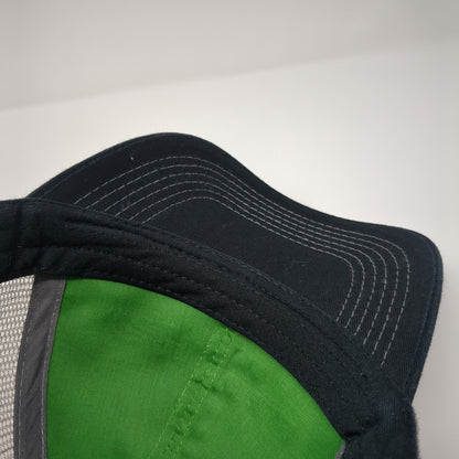 Campbell Tractor Co. Snapback Trucker Hat Black OS Adjustable Mesh John Deere
