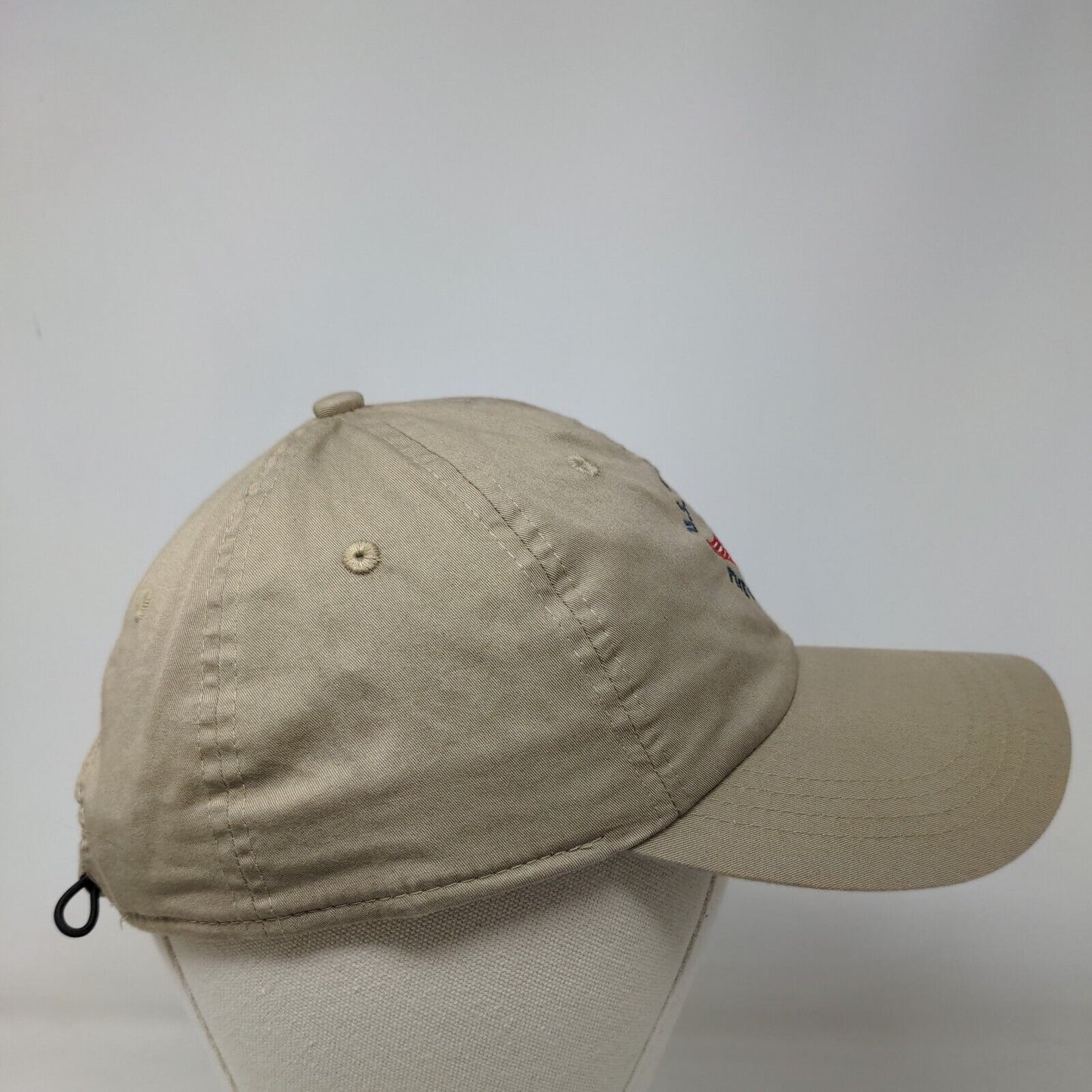 Ahead Extreme Women's Strapback Hat Tan Embroidered US Open Olympic Club Logo