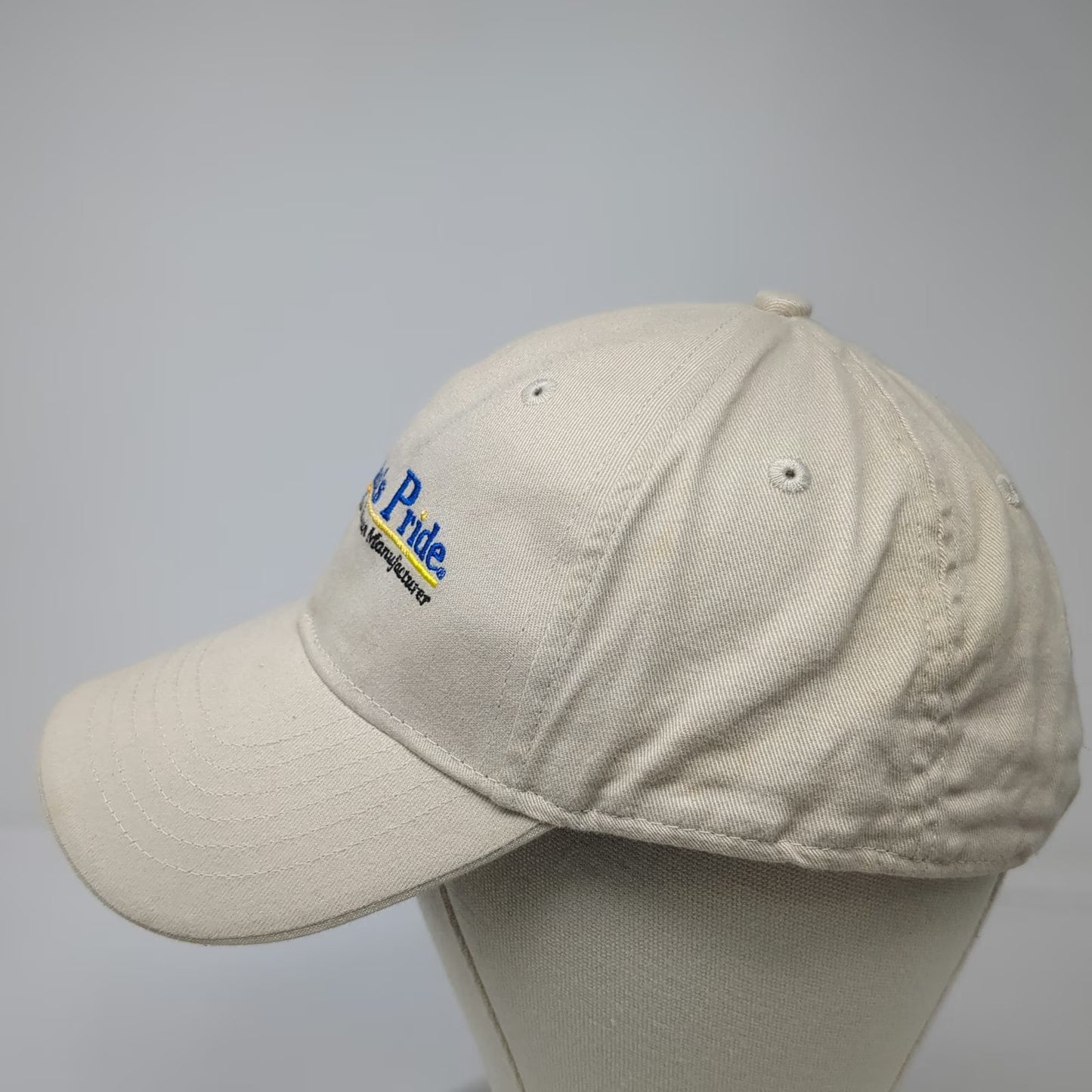 Baseball Cap Beige One Size Puritan's Pride Vitamin Promo Strapback Cotton Hat