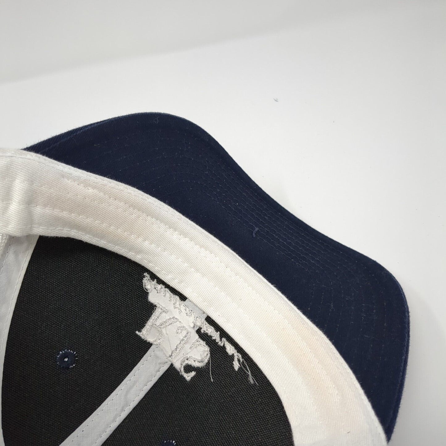 RJS Invitational Snapback Trucker Hat Blue OS Adjustable Mesh Port Authority