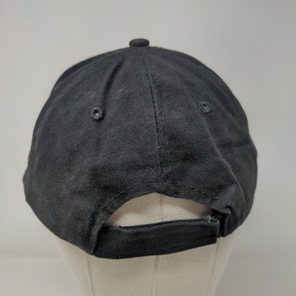 AutoZone Strapback Hat Black One Size Adjustable Embroidered 6 Panel