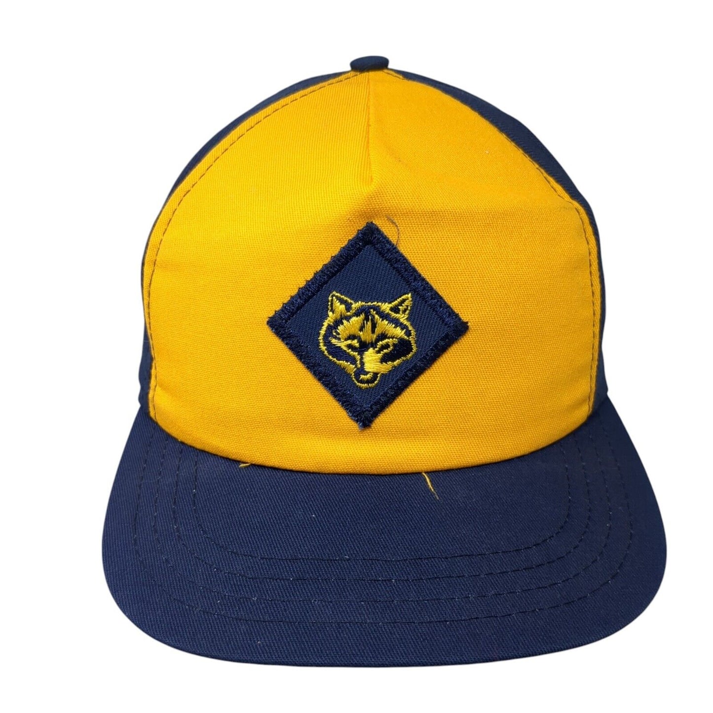 Wolf Boy Scouts of America Snapback Hat Multicolor OS Adjustable Embroidered