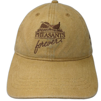 Cap America Snapback Brown One Size Pheasants Forever Rooster Booster Bird Hat