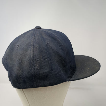 MauiBuilt Snapback Blue One Size Polyester Flat Brim Hawaii Flag Tonal Logo Hat
