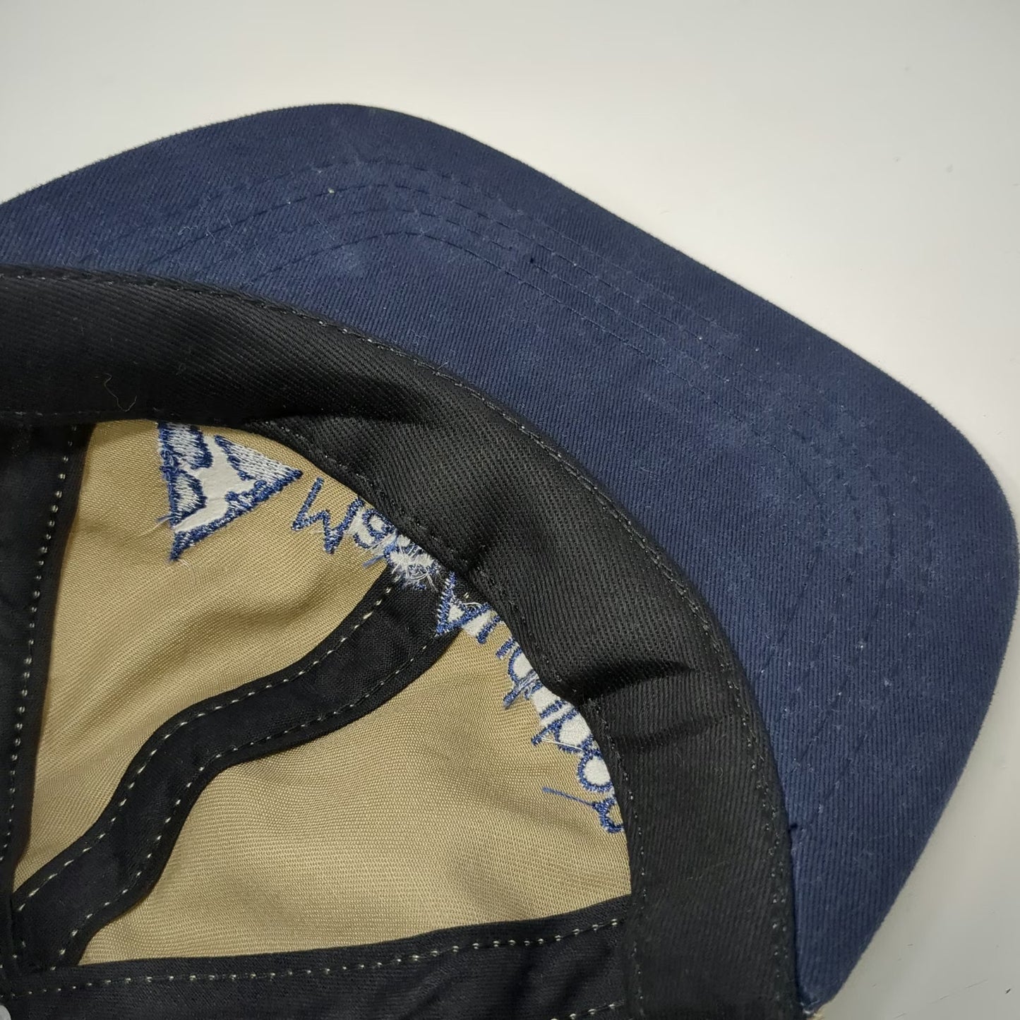 Competition Headwear Mass Audubon Baseball Cap Beige One Size USA Hat Vintage