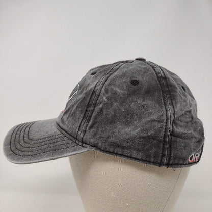 Oregon Slideback Hat Gray OSFM Adjustable Embroidered Home Free