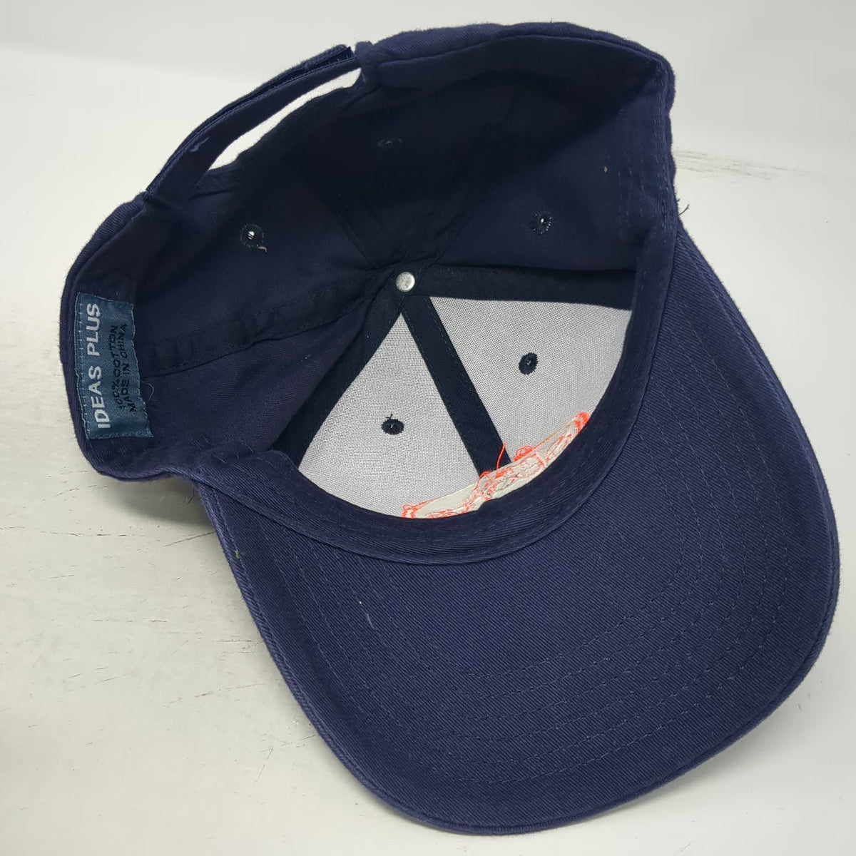 Ideas Plus MCU Sports Embroidered Logo Hat Blue One Size Baseball Cap Strapback