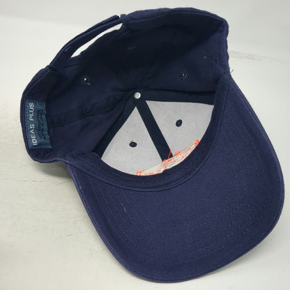 Ideas Plus MCU Sports Embroidered Logo Hat Blue One Size Baseball Cap Strapback