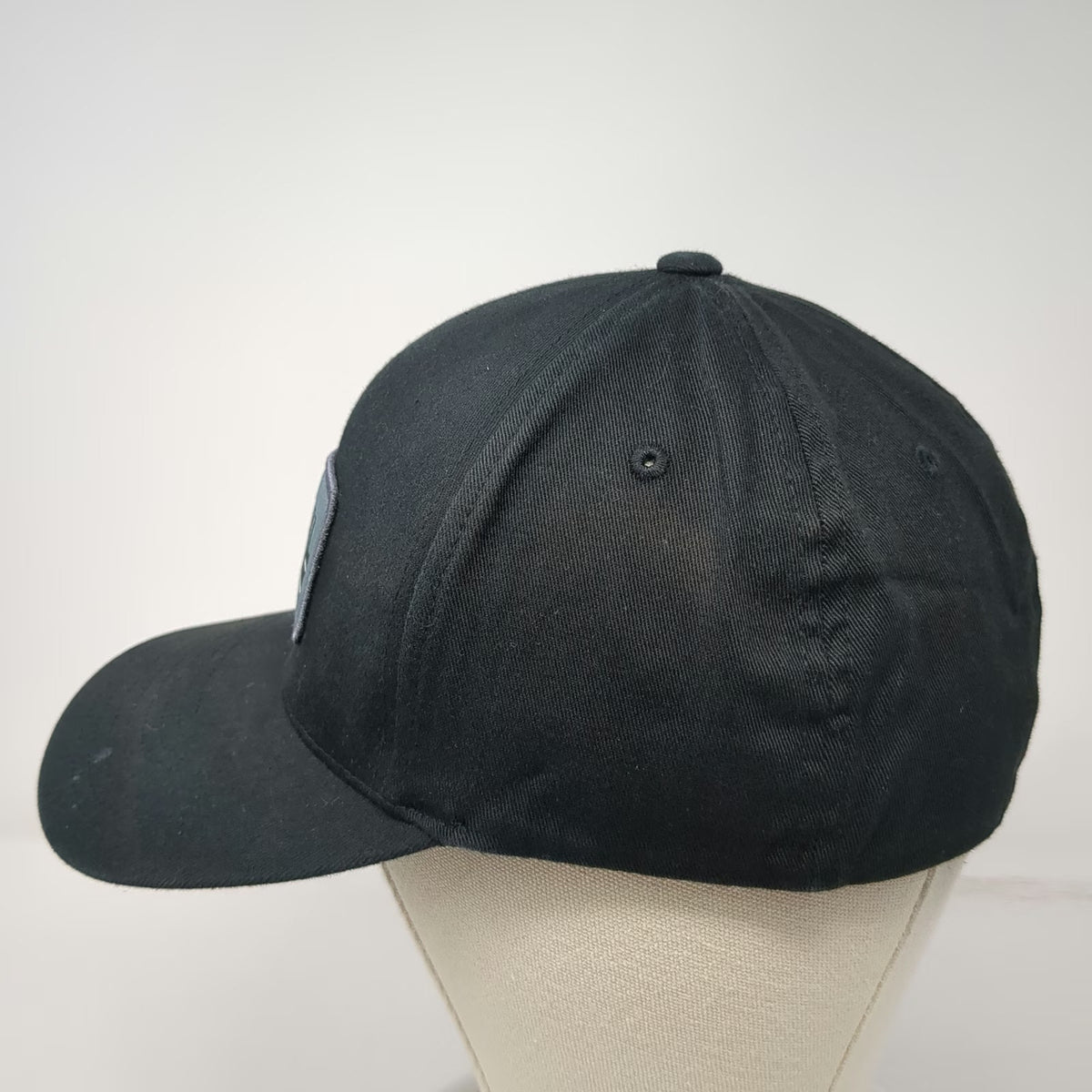 O'Neill Baseball Cap Black XL Flexfit Surf Co Est 1952 Structured Fitted Hat