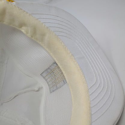 Cap America 5 Panel White One Size Hat Santa Fe Pacific Gold Corp Snapback Rope