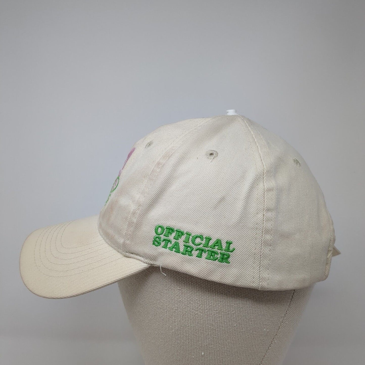 134 Kentucky Oaks Official Starter Slideback Hat Tan OS Adjustable Sportsman