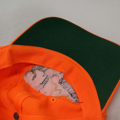 Outdoor Cap Orange Baseball Cap OSFM Deer Buck Outfitters Mountain Hunting hat