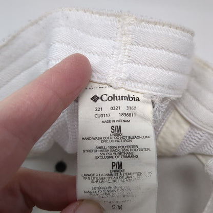 Columbia PFG Fish Flag Patch Fitted Trucker Hat Multi S/M Mesh Back