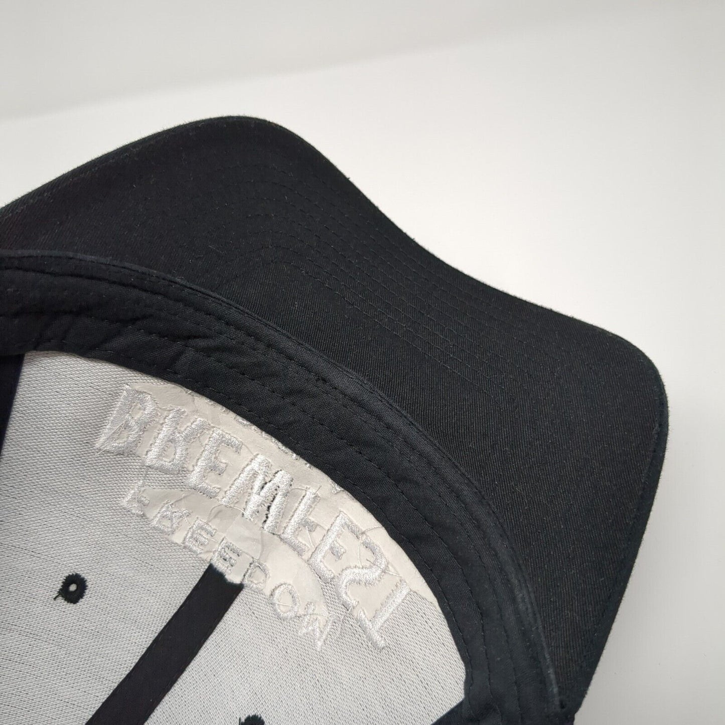 Freedom Brewfest Caldwell Idaho Snapback Trucker Hat Black OSFA Mesh Back