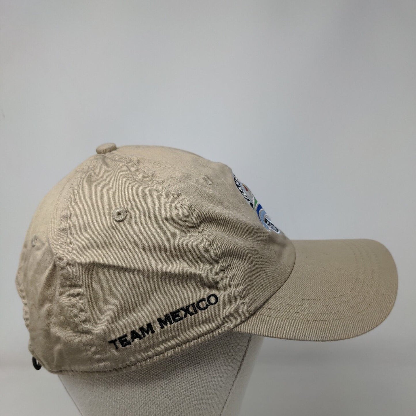 Trans Pacific Junior Golf Match 2015 Strapback Hat Tan One Size Ahead