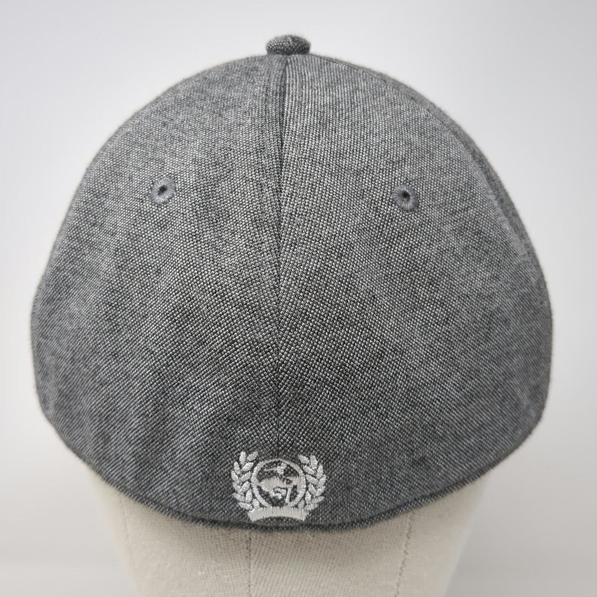 Cinch Baseball Cap Gray XL CNCH DNM Embroidery Stretch Fit Curved Brim Hat