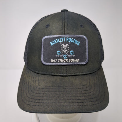 Bartlett Roofing Hat Trick Squad Snapback Trucker Hat Black One Size
