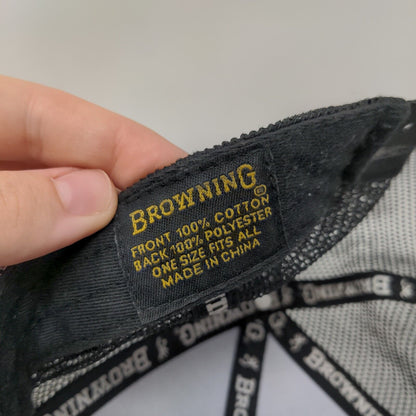 Browning Arms Co. Est 1878 Snapback Trucker Hat Multicolor OSFA Mesh Back Cotton