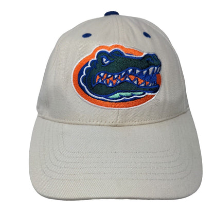 Florida Gators NCAA Strapback Hat Tan Embroidered Logo Captivating Headgear