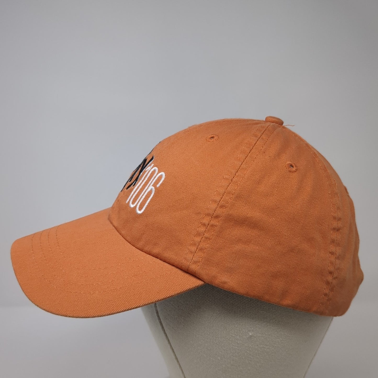 Mix 106 Foot & Ankle Medical Center Baseball Cap Orange One Size Adjustable KC