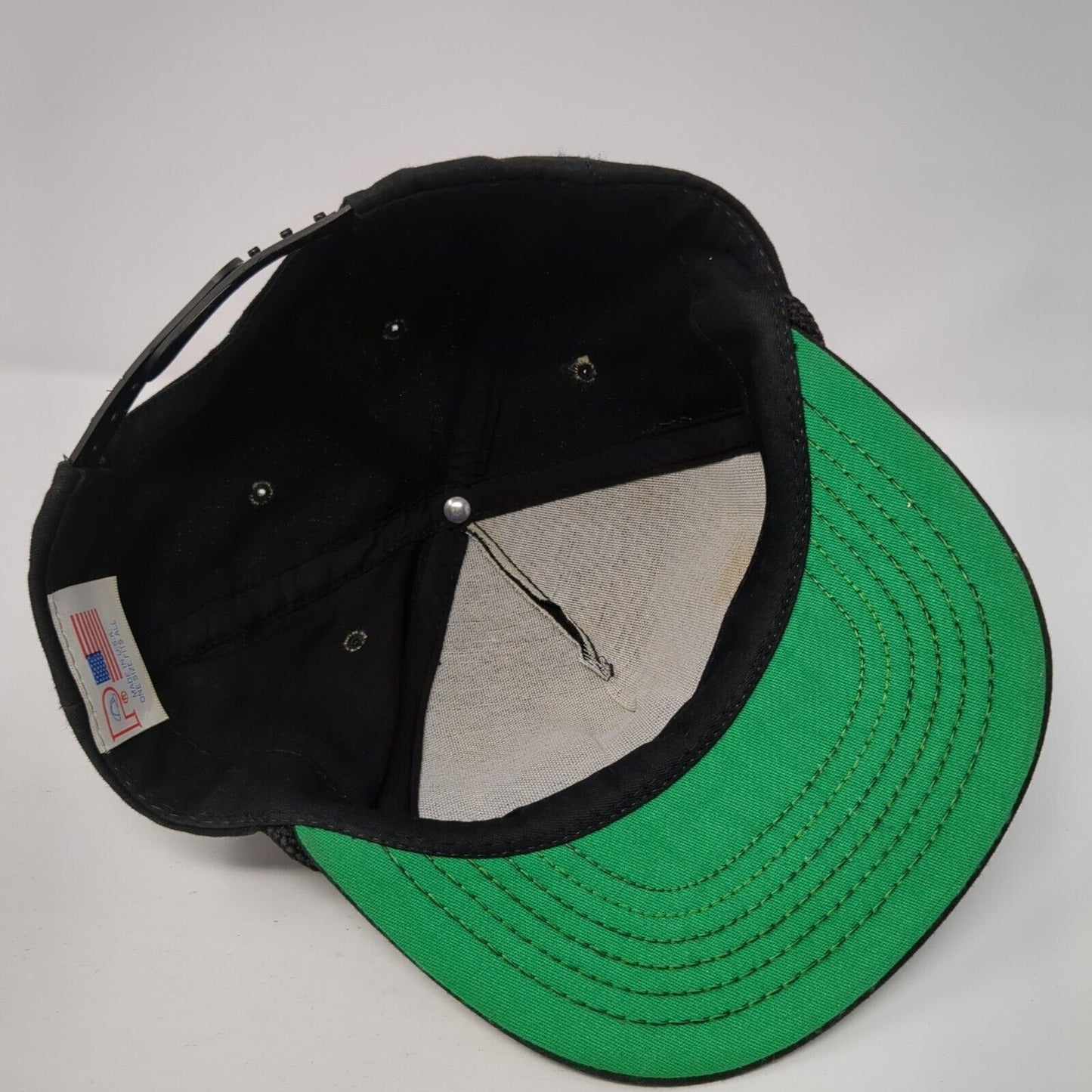 Breckenridge Material Company Snapback Hat Black One Size Adjustable