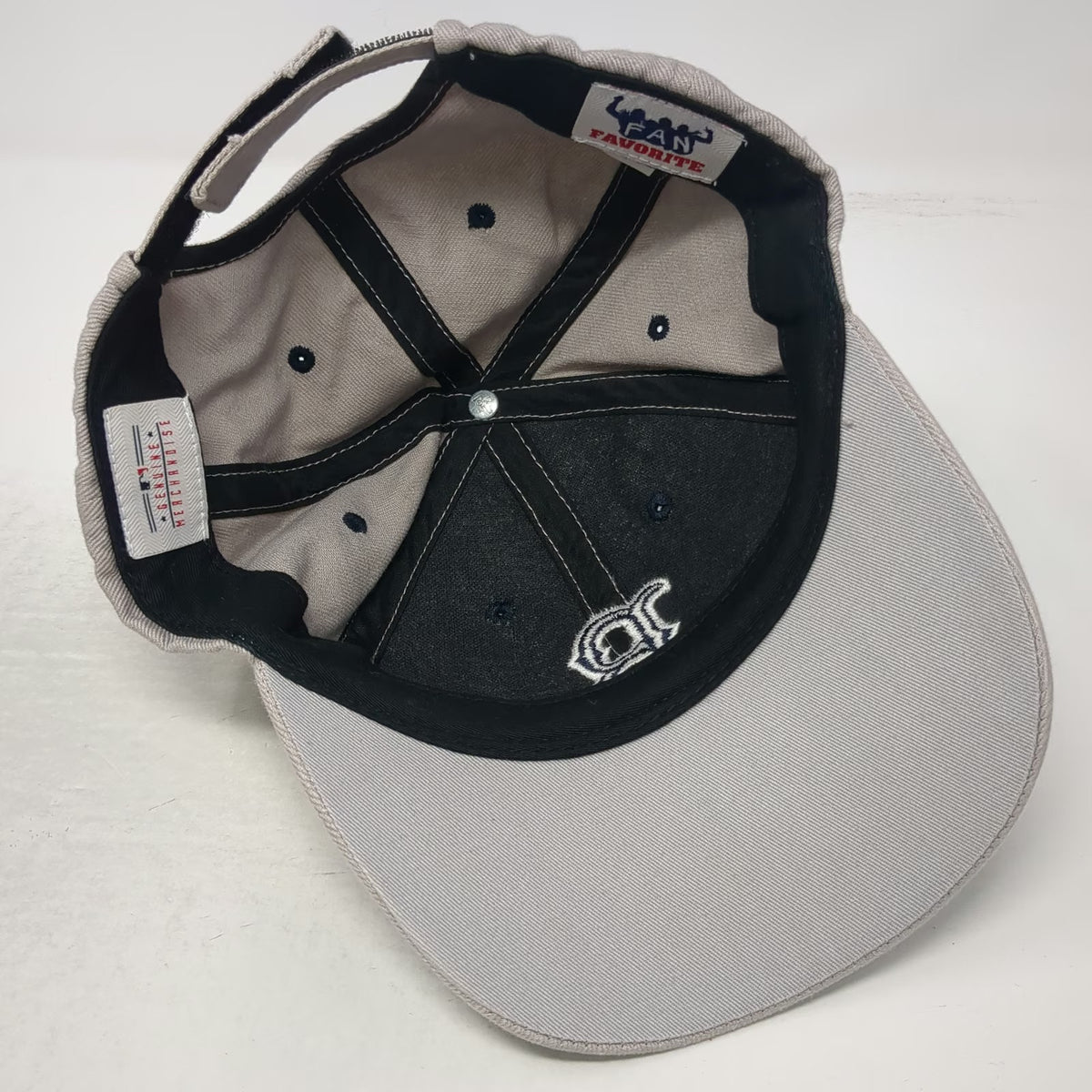 Boston Red Sox MLB Fan Favorite Baseball Cap Gray Blue White One Size Strapback