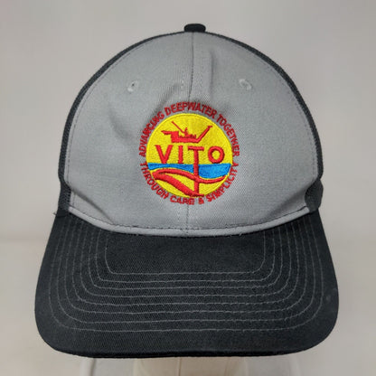 Vito Advancing Deepwater Together Through Care & Simplicity Trucker Hat Multi OS