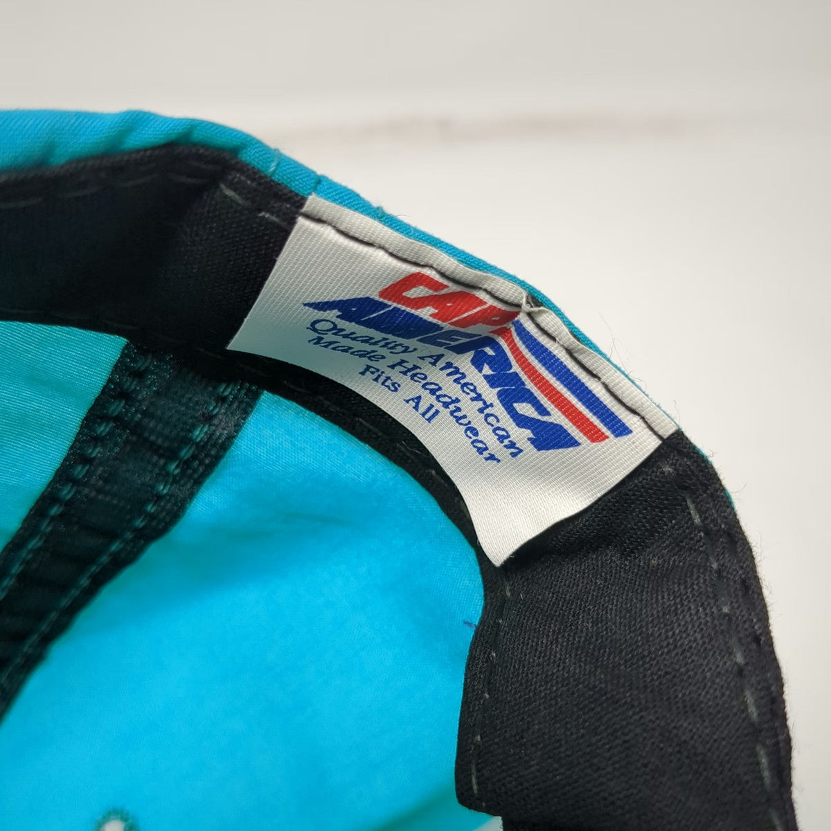 Cap America 5 Panel Blue One Size Snapback Hat 3M Logo Tonal Lightweight Promo