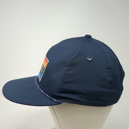 Imperial Baseball Cap Blue One Size Rope Sunset Beach Performance Polyester Hat