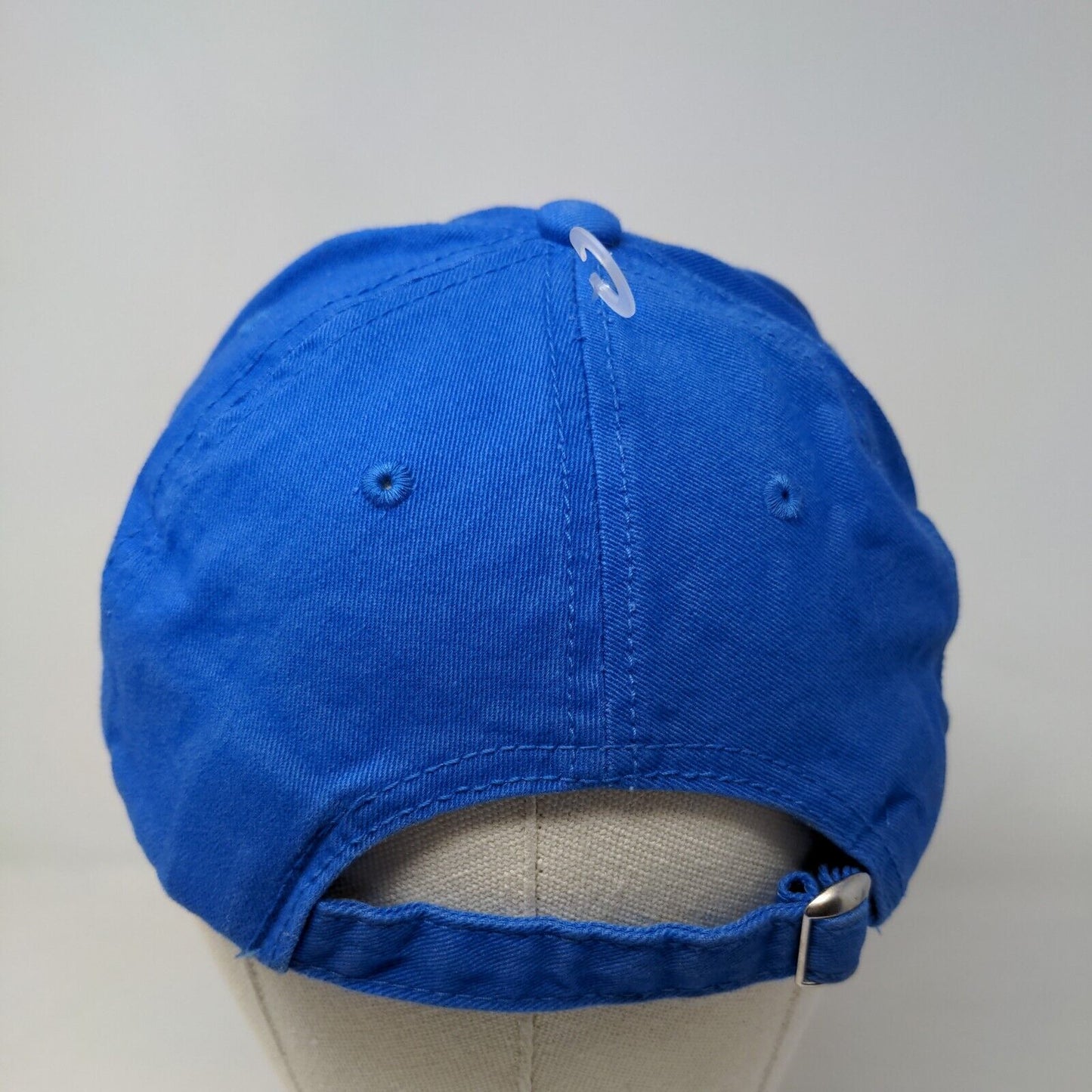 Unbranded Men's Slideback Hat Blue Size OS Embroidered Dad Bod Logo Cotton