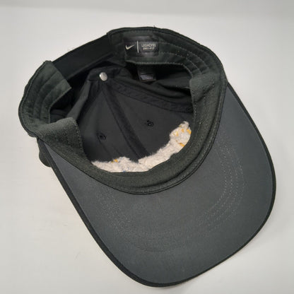 Uforia Strapback Hat Black One Size Adjustable Nike Legacy91 Dri-Fit