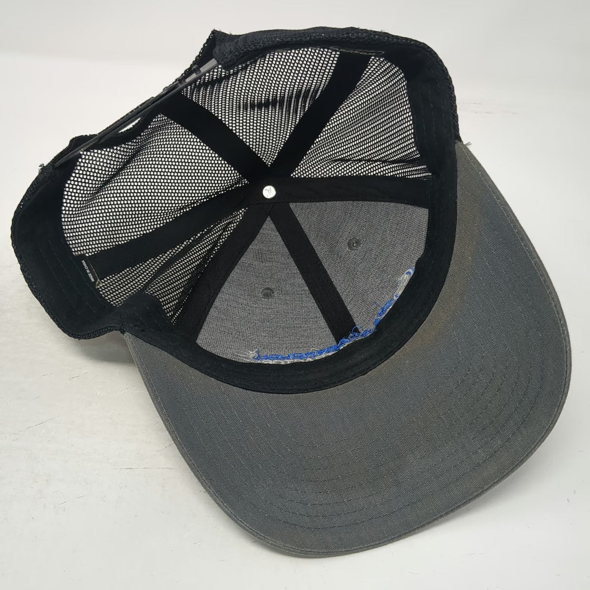 Richardson Trucker Hat Gray One Size F.S. Scarbrough Civil Contractors Snapback