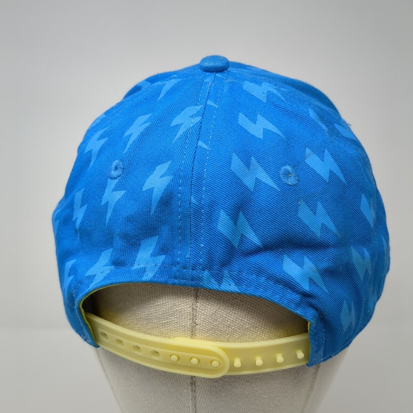 Pikachu Snapback Hat Blue One Size Adjustable Embroidered 6 Panel Pokemon