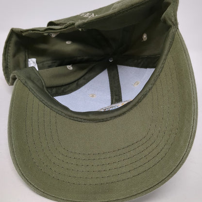 Green Baseball Cap One Size St. Maarten Martin Tropical Palm Tree Strapback Hat