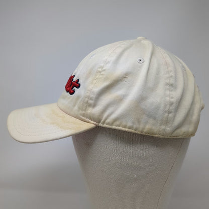 Titleist Baseball Cap Beige One Size USA Logo Embroidered Slideback Cotton Hat