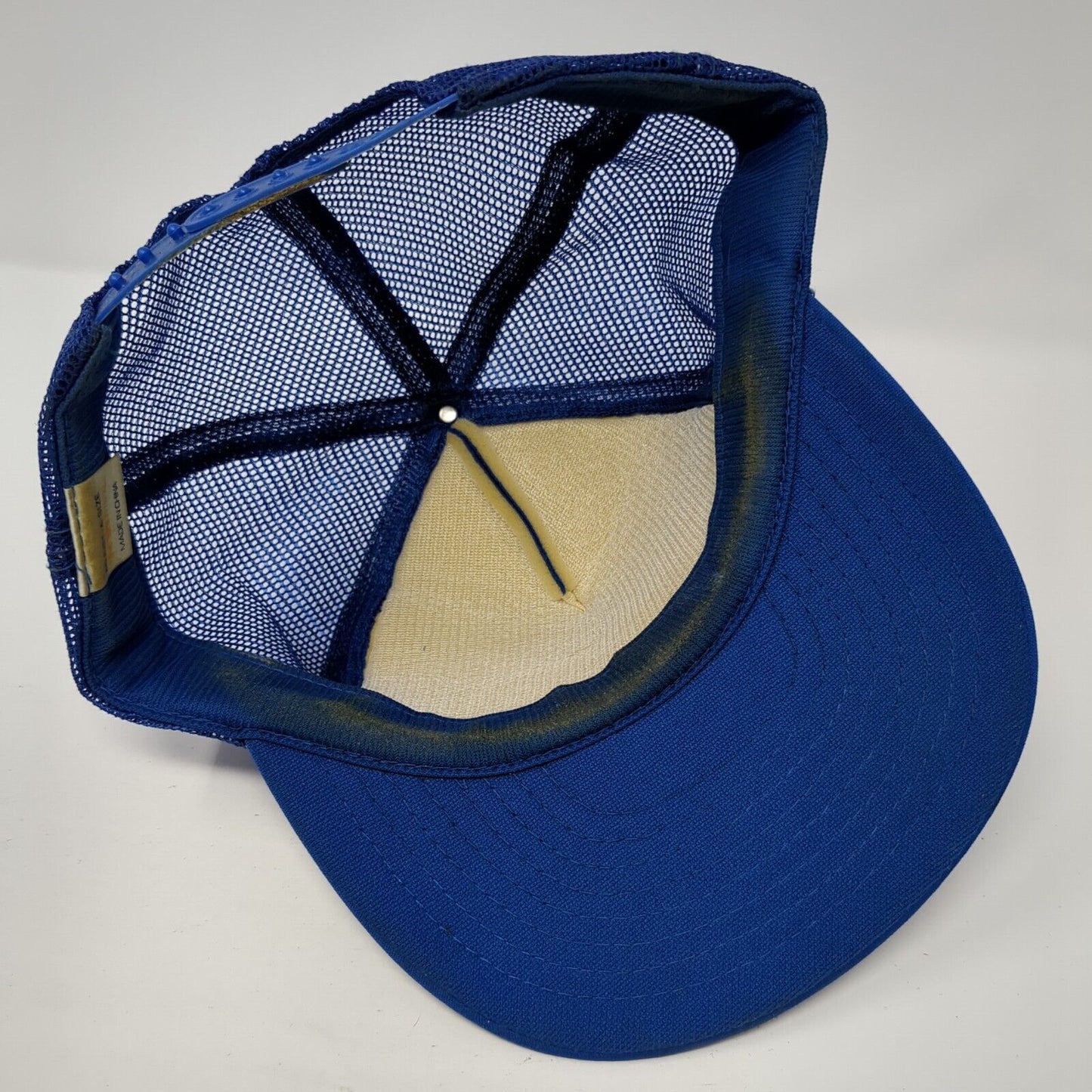 Makita Power Tools Snapback Rope Trucker Hat Blue One Size Mesh Back