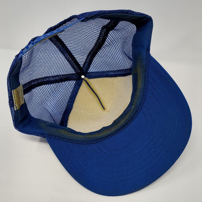 Makita Power Tools Snapback Rope Trucker Hat Blue One Size Mesh Back