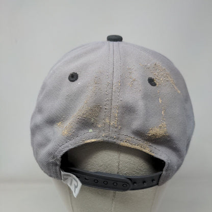 Truck Snapback Hat Gray One Size Embroidered 6 Panel Reloaded Merch