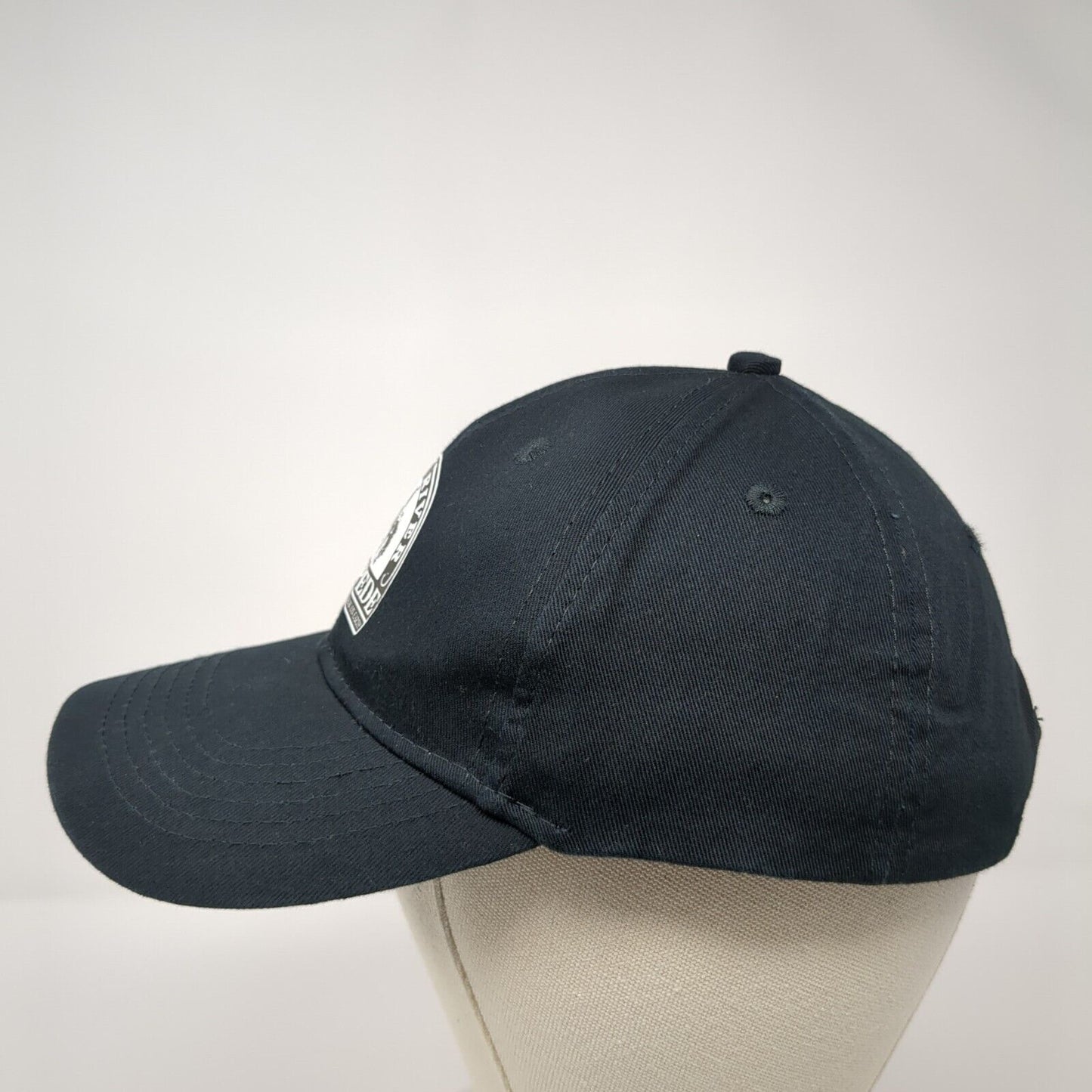 Snake River Stampede Youth Strapback Hat Black OS Adjustable Port & Company