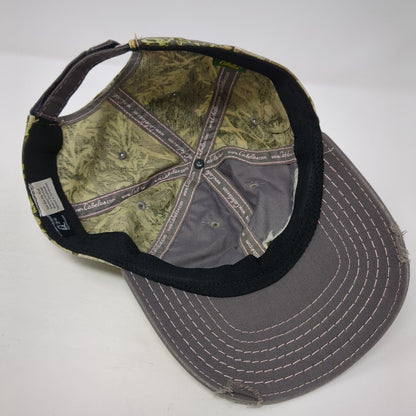 Cabela's Strapback Hat Camo One Size Adjustable Hunting Outdoor 6 Panel