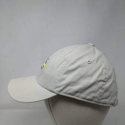 Masters Golf Slideback Hat Tan One Size Embroidered American Needle