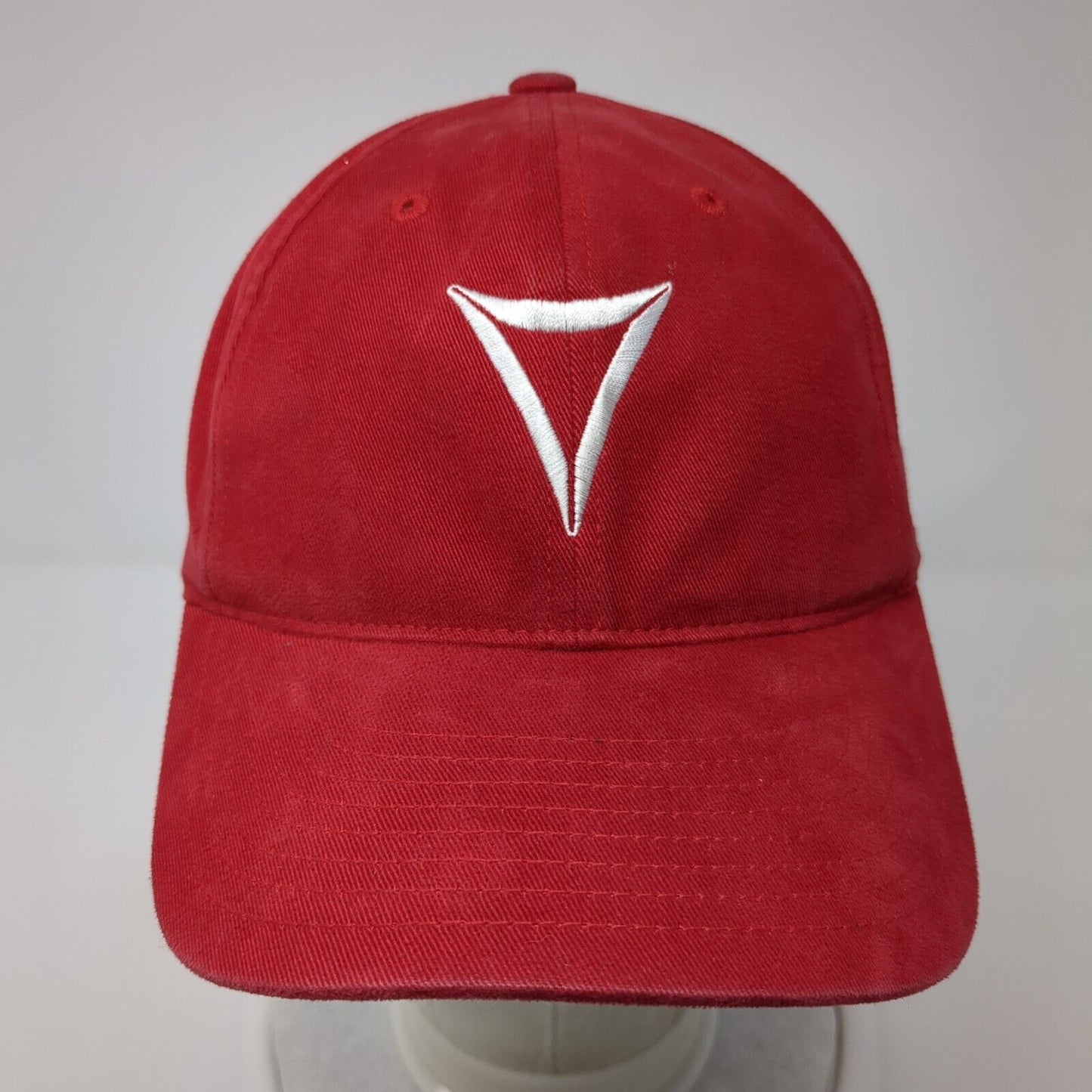 Trikke Fitted Hat Red S/M Embroidered Logo Port Authority 6 Panel