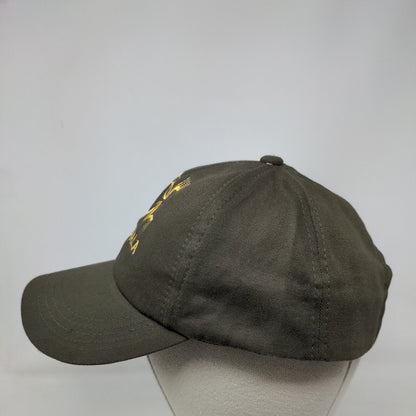 Guatemala Slideback Hat Green One Size Adjustable Embroidered Vented Holes