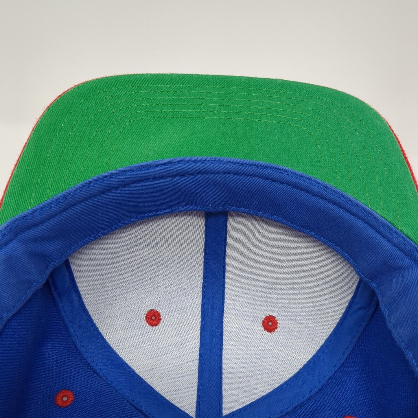 Original Chuck Snapback Hat Multicolor OS Adjustable Embroidered Colorblock