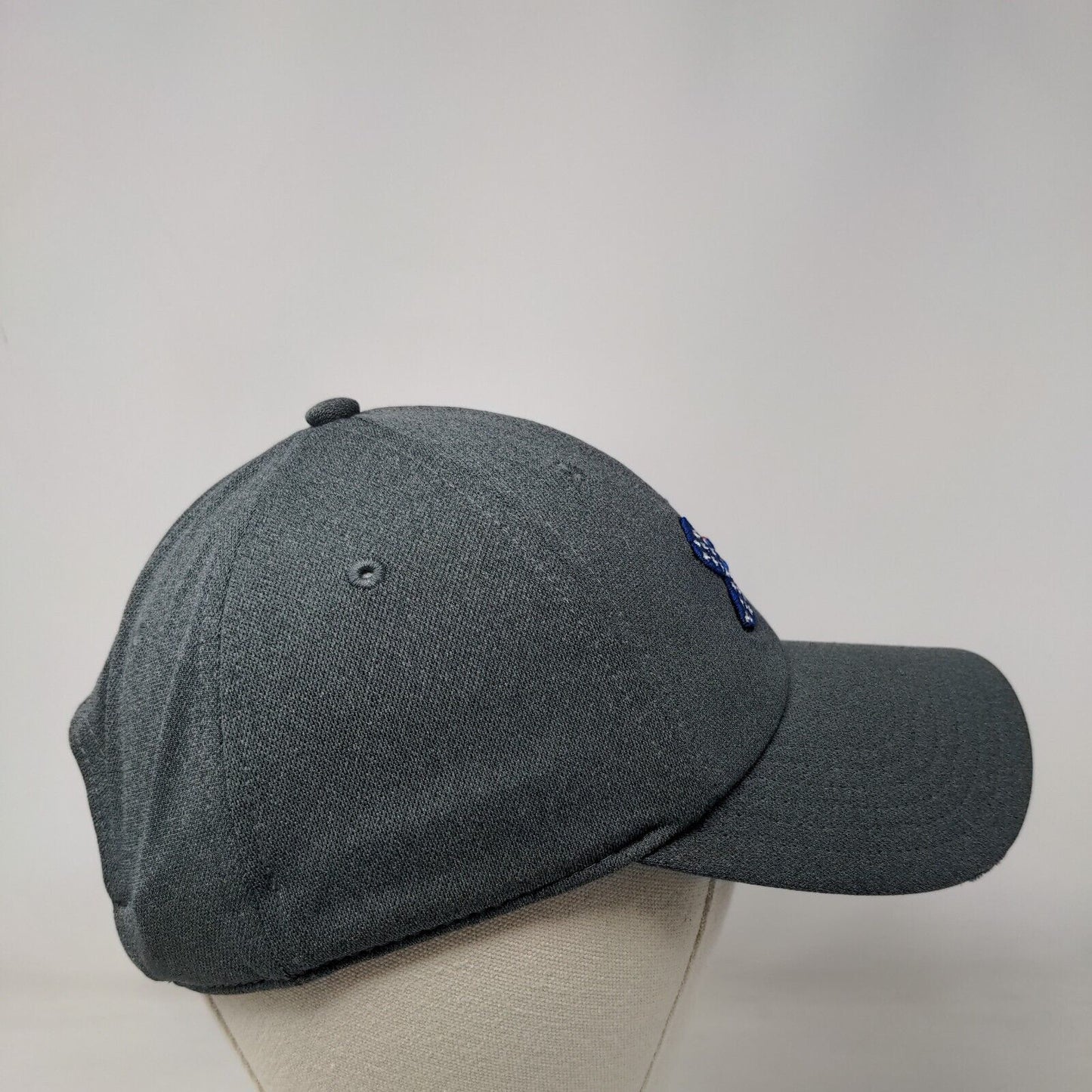 Under Armour USA Flag Slideback Hat Gray OSFM Embroidered Blitzing