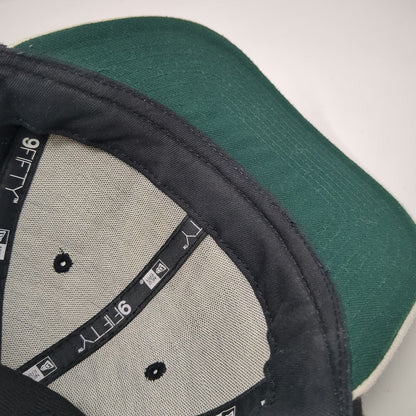 New Jersey Devils NHL New Era Snapback Hat Black White Green One Size 9FIFTY