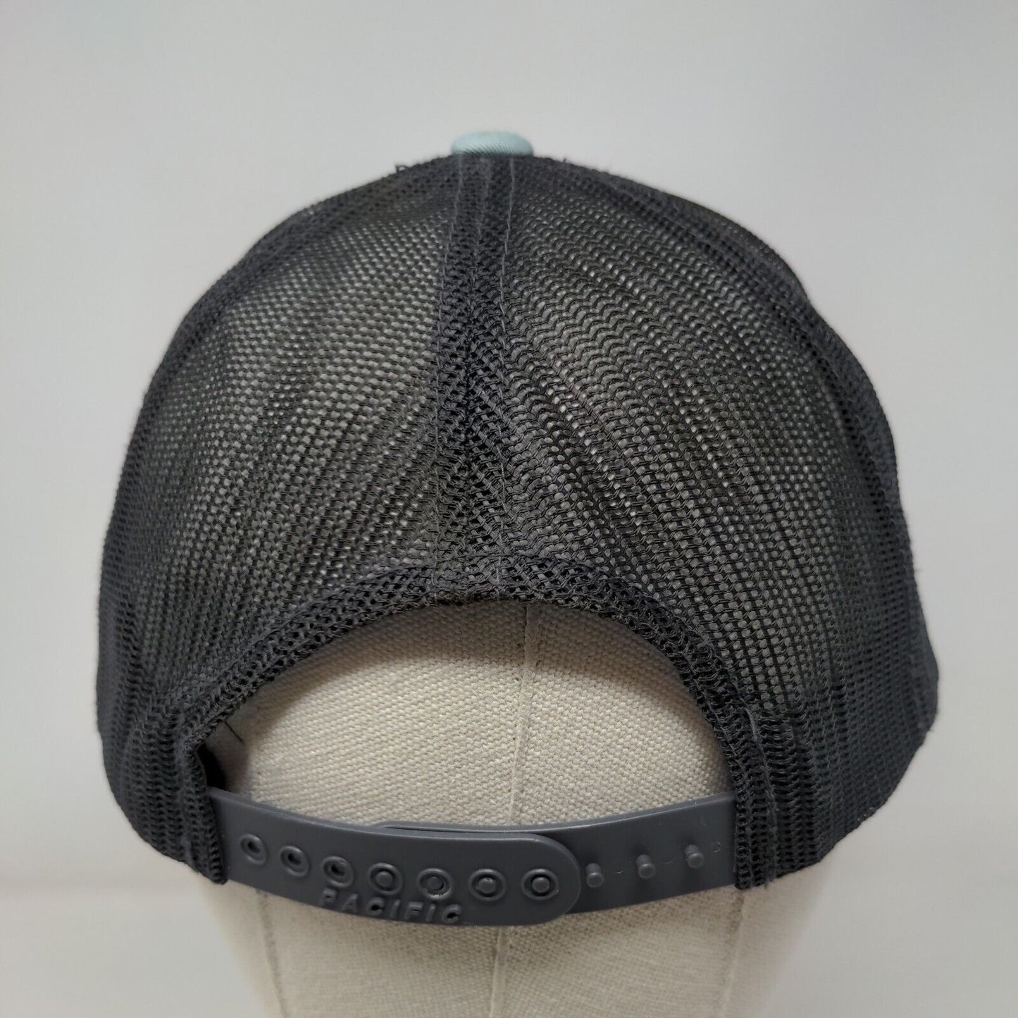 Country Cred Snapback Mesh Back Trucker Hat Multi One Size Colorblock
