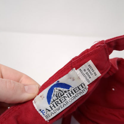 Boy Scouts of America 40 Slideback Hat Red One Size Adjustable Fahrenheit