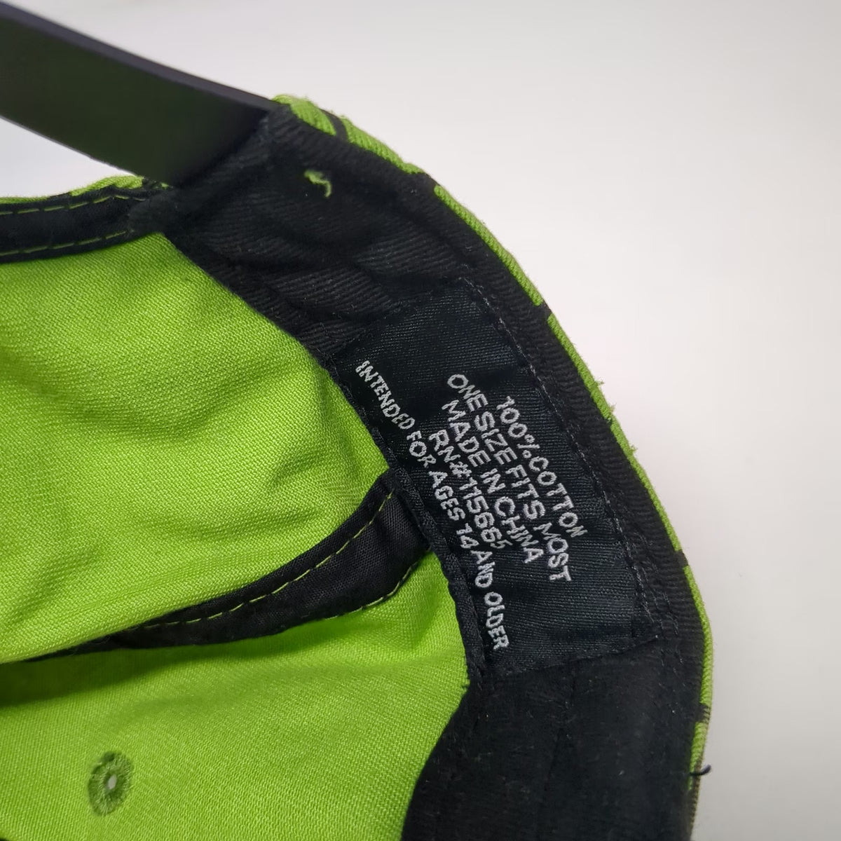 Teenage Mutant Ninja Turtles 5 Panel Green One Size Shell Print Snapback Hat